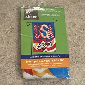 USA Strong Garden Flag